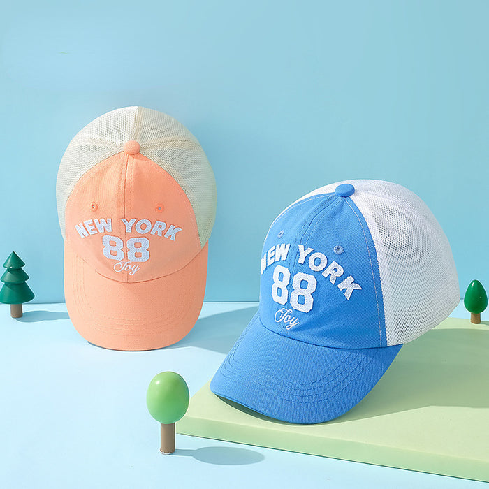 Wholesale Children's Baseball Caps Letter Printing Men's and Women's Caps Outdoor MOQ≥2 JDC-FH-MiYang003