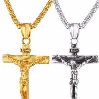 Wholesale Easter Cross Necklace Popular Necklace Clavicle Chain Necklace JDC-NE-KeJ001