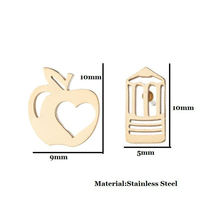 Wholesale Stainless Steel Personality Earrings JDC-ES-SS035
