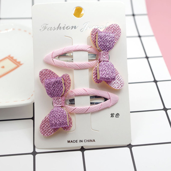 Wholesale Hair Clips Candy bow lovely cloth hairpin JDC-HC-MiYu013