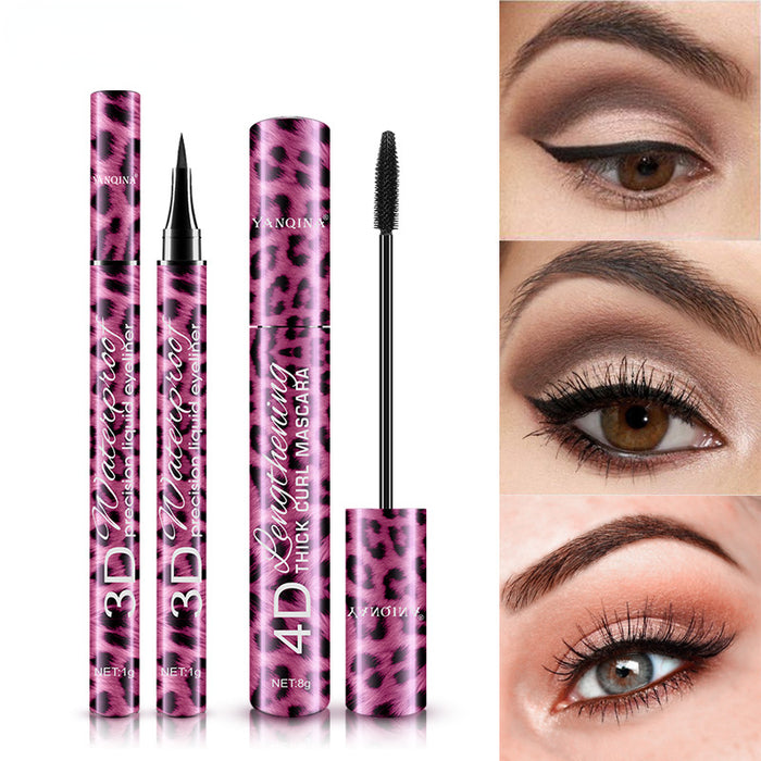 Wholesale eyeliner mascara combination waterproof and non-smudged thick MOQ≥3 JDC-MA-mlzd002