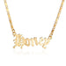 Bulk Jewelry Constellation Necklace Letter Pendant Wholesale JDC-NE-a050 Wholesale factory from China YIWU China