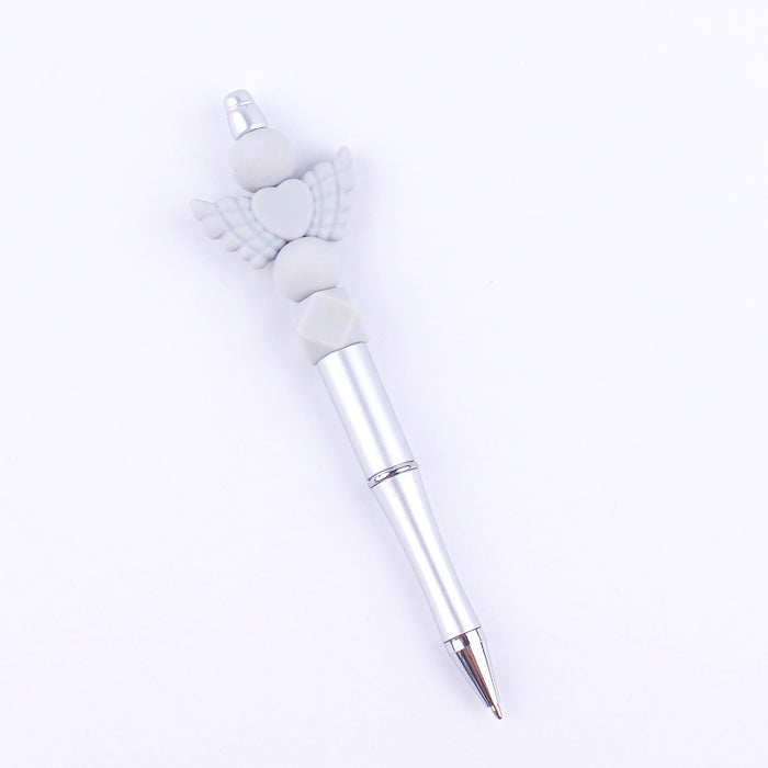 Bolígrafos al por mayor lápices de ángel hecho a mano Polpe de bolsillo de cuentas JDC-BP-Guangtian005