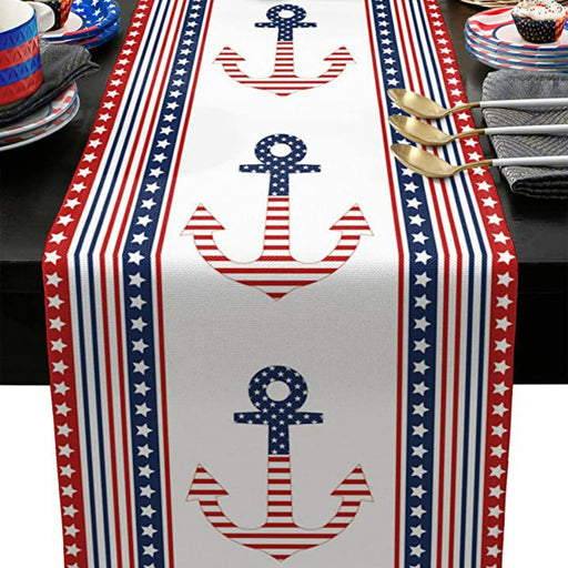 Jewelry WholesaleWholesale 4th of July Independence Day Linen Dinner Table Coaster MOQ≥2 JDC-TC-OuH005 Tablecloth 欧恒 %variant_option1% %variant_option2% %variant_option3%  Factory Price JoyasDeChina Joyas De China