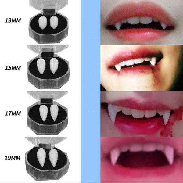 Dentaduras de vampiros al por mayor resina MOQ≥3 JDC-DTE-JUMAO001