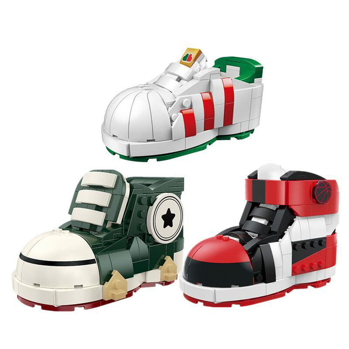 Wholesale Toy Building Blocks Sports Sneakers Storage Pen Holder JDC-FT-YiPin001