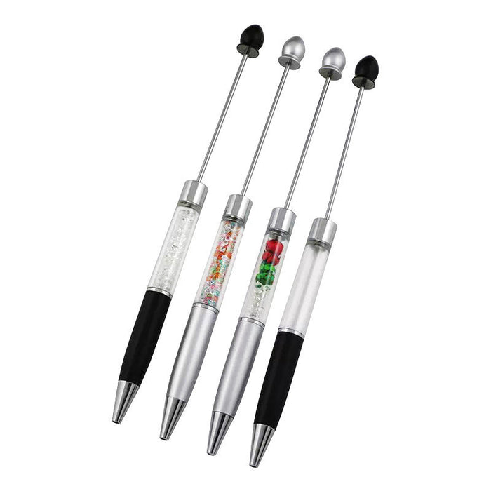 Bolígrafos de bolígrafos beadables al por mayor Pen de bolsillo de metal JDC-BP-BF003
