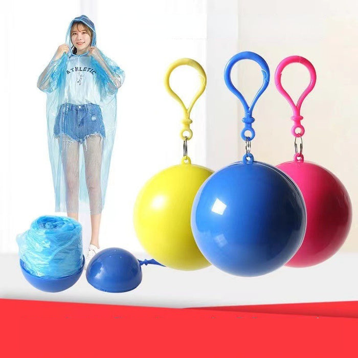 Wholesale Disposable Raincoat Ball Thickened Compression Ball Portable Outdoor JDC-DR-DYD001