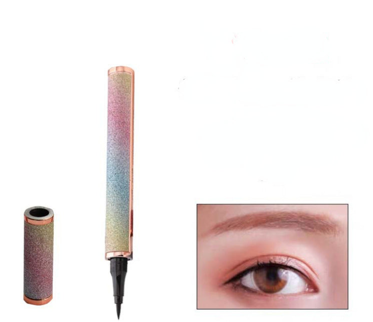 Wholesale eyeliner anti-sweat does not smudge hard tip novice easy to draw eyeliner liquid pen JDC-EY-MTeng002