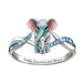 Jewelry WholesaleWholesale Elephant Alloy Diamond Ring MOQ≥2 JDC-RS-ZiB019 Rings 资比 %variant_option1% %variant_option2% %variant_option3%  Factory Price JoyasDeChina Joyas De China