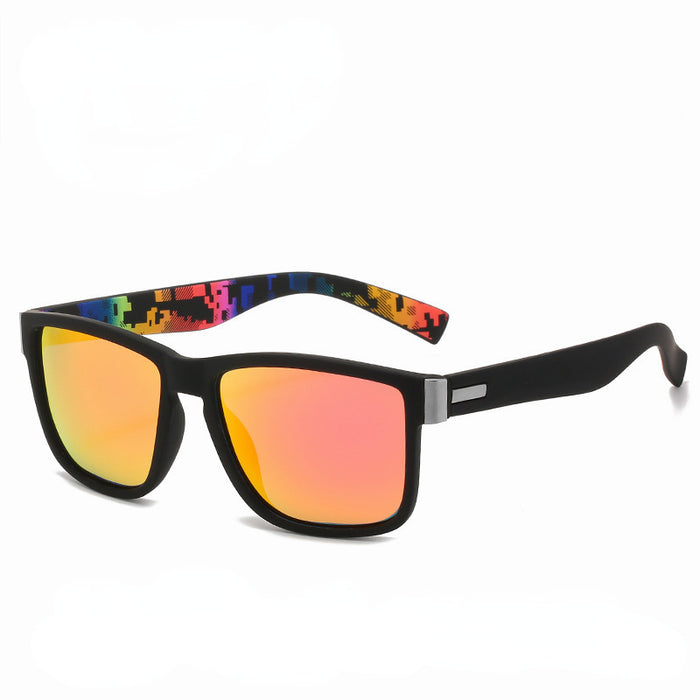 Wholesale Sunglasses TAC Square Polarized Cycling JDC-SG-JunL010