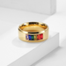 Jewelry WholesaleWholesale titanium steel gay rainbow ring JDC-RS-QianF016 Rings 千风 %variant_option1% %variant_option2% %variant_option3%  Factory Price JoyasDeChina Joyas De China