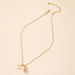 Bulk Jewelry Fashion letter Pendant Necklace JDC-NE-AYN039 Wholesale factory from China YIWU China