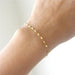 Bulk Jewelry Fashion style bracelet women 316L gold-plated ladies bracelet-JDC-BT-j010 Wholesale factory from China YIWU China