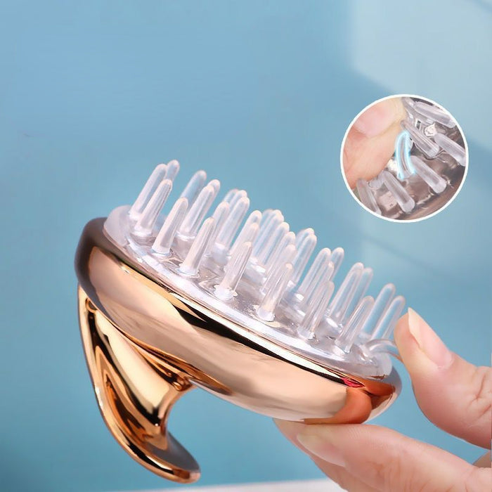Wholesale Shampoo Brush Head Massage Brush Silicone MOQ≥2 JDC-SBH-Jinchen001