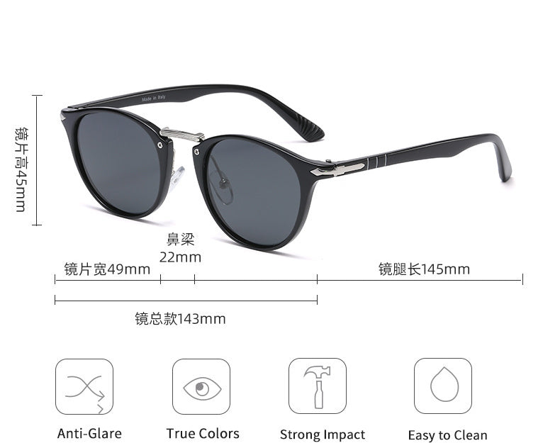 Wholesale Sunglasses TAC Lens PC Frame Ladies (F) JDC-SG-JingL006