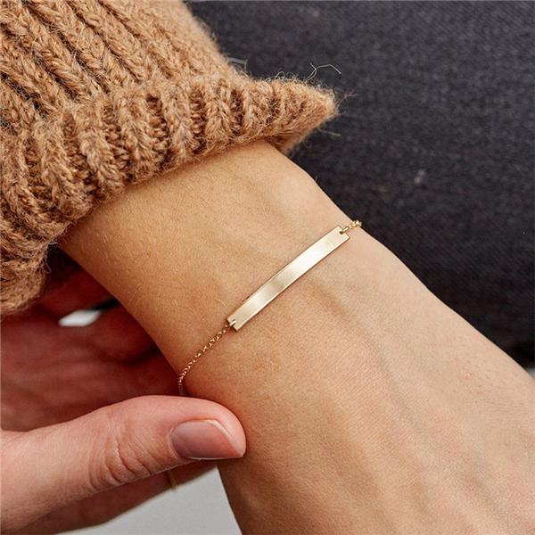 Bulk Jewelry Gold-plated accessories adjustable 316L bracelet wholesale JDC-BT-j003 Wholesale factory from China YIWU China