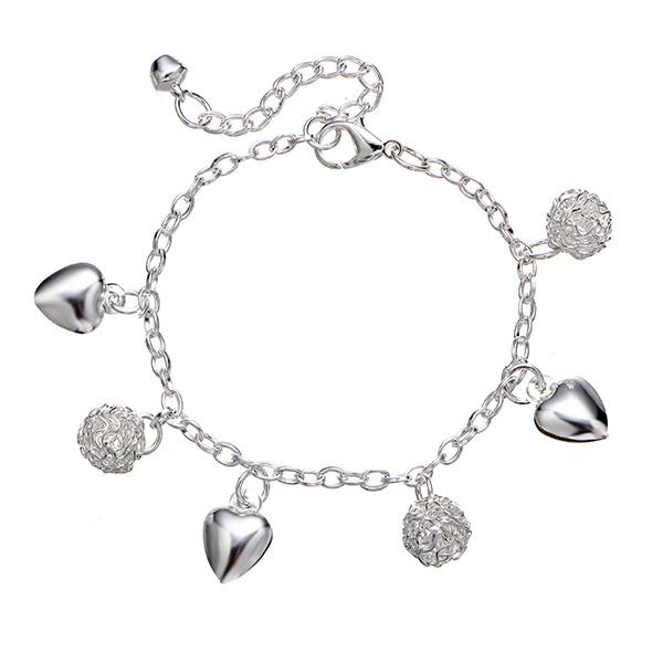 Bulk Jewelry Hollow woven love heart shaped anklet wholesale DJC-AS-f007 Wholesale factory from China YIWU China