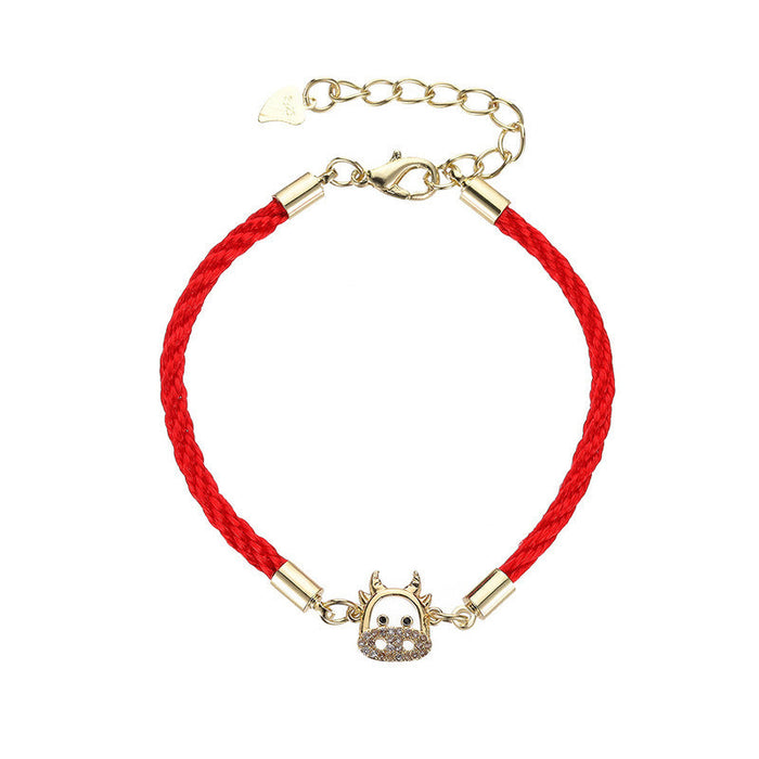 Hot batch of Xiaoniu accessories fashion transfer red rope necklace Bracelet JDC-NE-D715 NECKLACE JoyasDeChina 02 diamond bracelet dz-738 Wholesale Jewelry JoyasDeChina Joyas De China