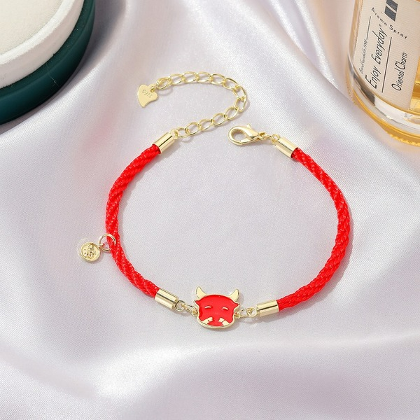 Hot batch of Xiaoniu accessories fashion transfer red rope necklace Bracelet JDC-NE-D715 NECKLACE JoyasDeChina Wholesale Jewelry JoyasDeChina Joyas De China