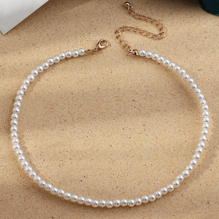 Bulk Jewelry Imitation pearl necklace wholesale JDC-RS-e004 Wholesale factory from China YIWU China