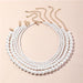 Bulk Jewelry Imitation pearl necklace wholesale JDC-RS-e004 Wholesale factory from China YIWU China