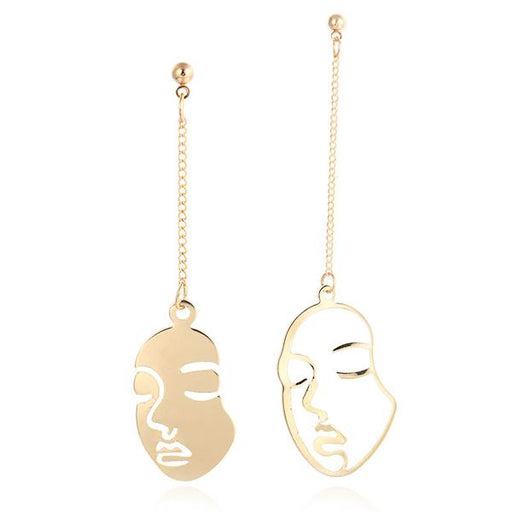 Bulk Jewelry Long Face Creative Funny Earrings JDC-ES-b012 Wholesale factory from China YIWU China