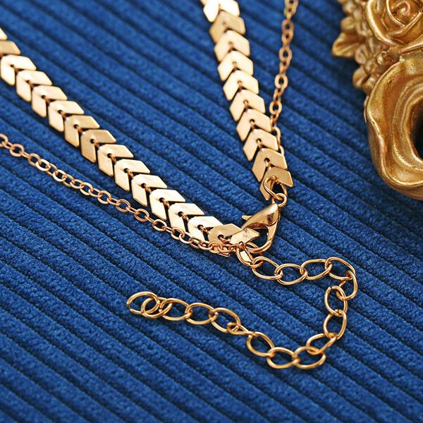 Bulk Jewelry Multilayer butterfly necklace wholesale JDC-NE-f002 Wholesale factory from China YIWU China