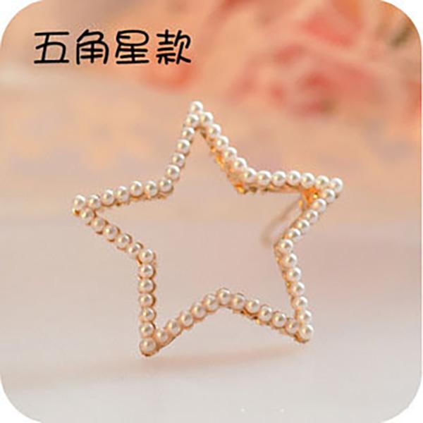 Bulk Jewelry Pentagram Crown Love Edge Clip Wholesale JDC-HC-d040 Wholesale factory from China YIWU China