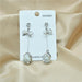 S925 silver needle bow opal earrings female temperament earrings long tassel earrings simple joker earringsJDC-ES-xc140 Earrings JoyasDeChina Silver Wholesale Jewelry JoyasDeChina Joyas De China