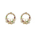 Sweet Color Garland Ring Stud Earrings wholesale JDC-ES-b036 earrings JoyasDeChina 1 Wholesale Jewelry JoyasDeChina Joyas De China