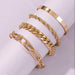Bulk Jewelry Threaded exaggerated O-chain wholesale JDC-BT-001 Wholesale factory from China YIWU China