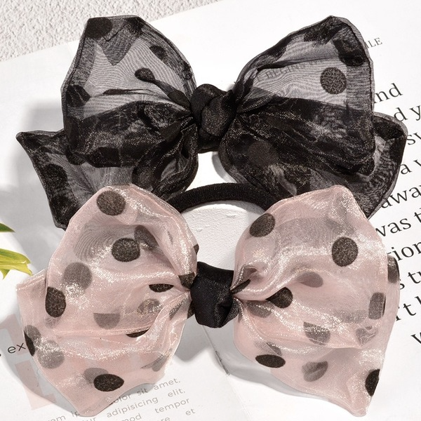 Bulk Jewelry Wave bow Hair Scrunchies JDC-HS-K040 Wholesale factory from China YIWU China