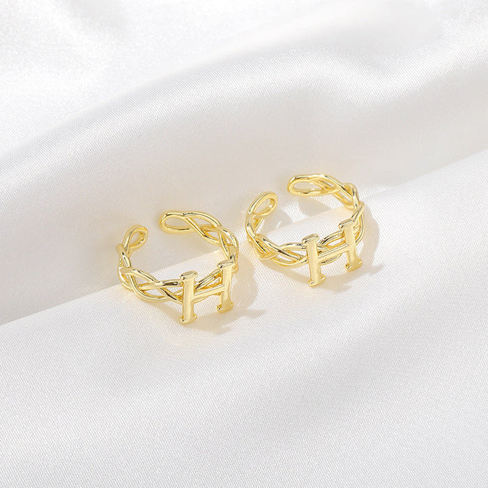 Wholesale 14K Gold Plated Copper Hollow Rings JDC-RS-i002 Rings JoyasDeChina A 20mm Wholesale Jewelry JoyasDeChina Joyas De China