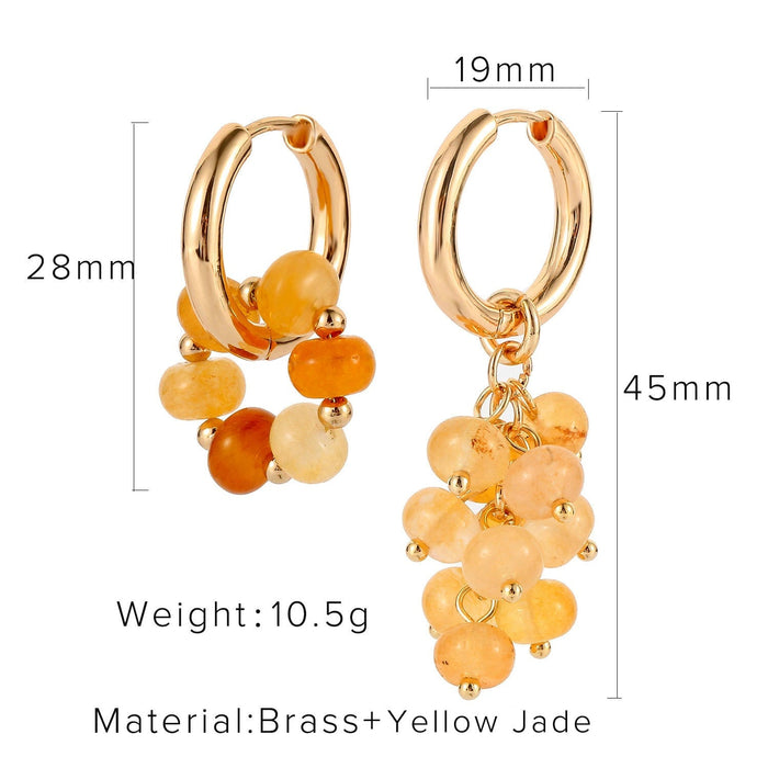 Wholesale 14K Gold Plated Pearl Earrings JDC-ES-JD340 Earrings 杰鼎 10 Wholesale Jewelry JoyasDeChina Joyas De China