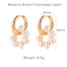 Wholesale 14K Gold Plated Pearl Earrings JDC-ES-JD340 Earrings 杰鼎 11 Wholesale Jewelry JoyasDeChina Joyas De China