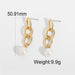 Wholesale 14K Gold Plated Pearl Earrings JDC-ES-JD340 Earrings 杰鼎 13 Wholesale Jewelry JoyasDeChina Joyas De China