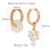 Wholesale 14K Gold Plated Pearl Earrings JDC-ES-JD340 Earrings 杰鼎 6 Wholesale Jewelry JoyasDeChina Joyas De China