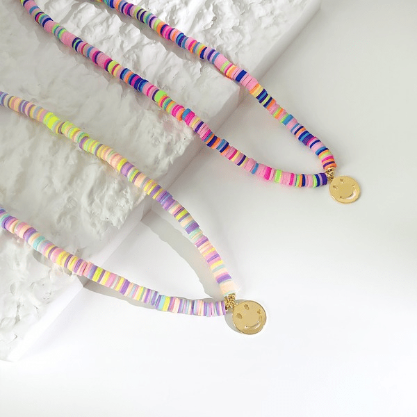 Wholesale 14K gold-plated soft pottery necklace JDC-NE-Linh007 necklaces 麟凰 Wholesale Jewelry JoyasDeChina Joyas De China