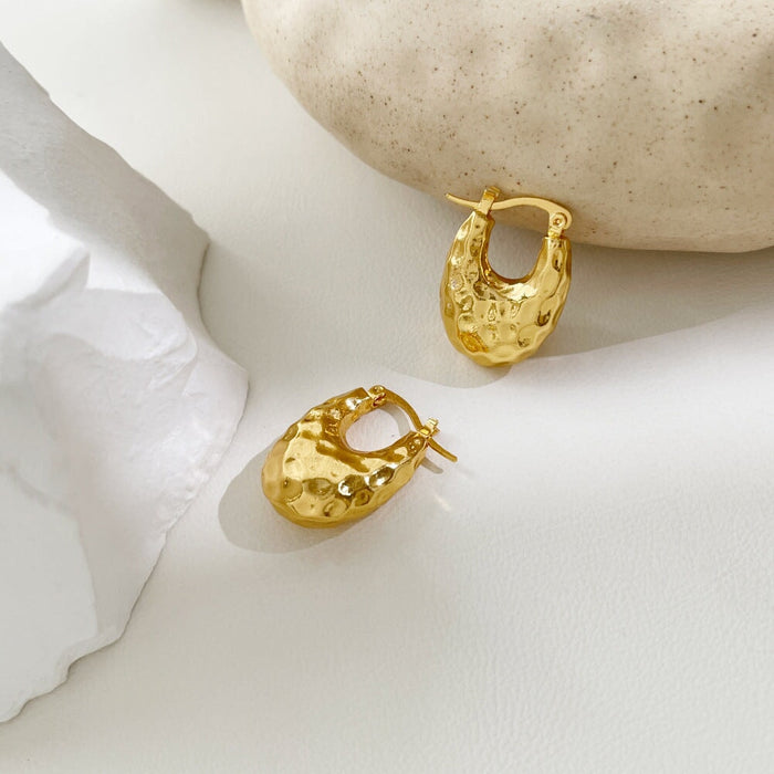 Wholesale 18K gold plated alloy earrings JDC-ES-Linh006 Earrings 麟凰 1 Wholesale Jewelry JoyasDeChina Joyas De China
