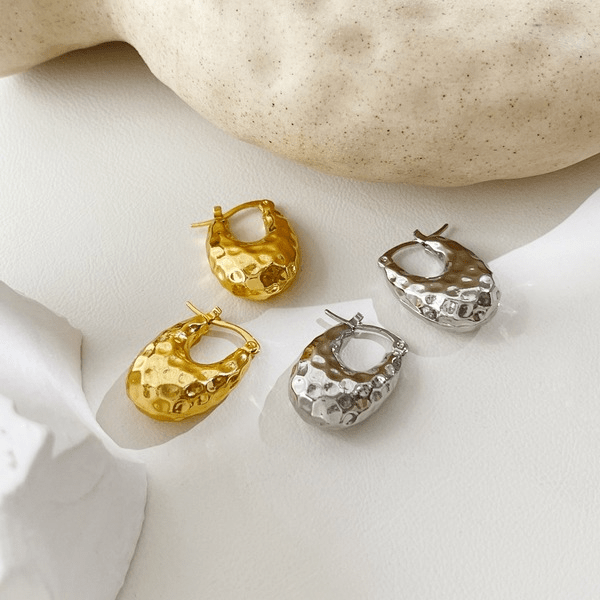 Wholesale 18K gold plated alloy earrings JDC-ES-Linh006 Earrings 麟凰 Wholesale Jewelry JoyasDeChina Joyas De China