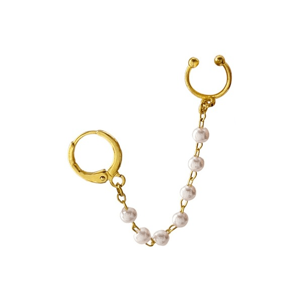 Wholesale 18K gold-plated copper earrings JDC-ES-Linh010 Earrings 麟凰 1 Wholesale Jewelry JoyasDeChina Joyas De China