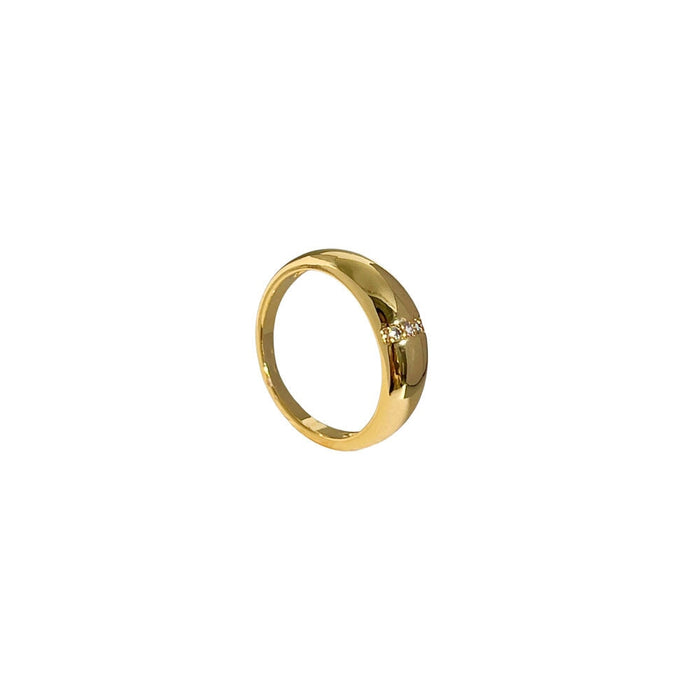 Wholesale 18K gold-plated copper ring JDC-RS-Linh001 Rings 麟凰 3 6 Wholesale Jewelry JoyasDeChina Joyas De China