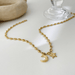 Wholesale 18K Gold Plated Stainless Steel Necklace JDC-NE-Linh008 Necklaces 麟凰 Wholesale Jewelry JoyasDeChina Joyas De China