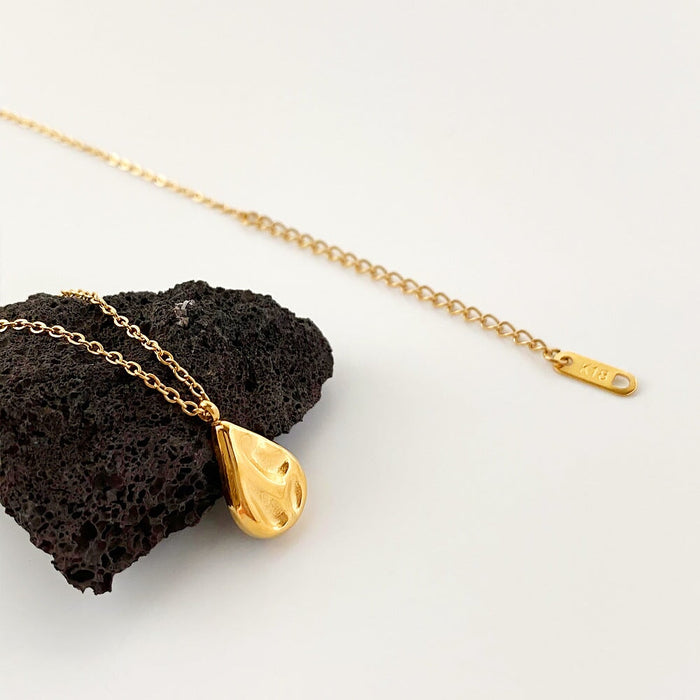 Wholesale 18K gold plated titanium steel necklace JDC-NE-Linh003 necklaces 麟凰 5 Wholesale Jewelry JoyasDeChina Joyas De China