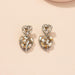 Bulk Jewelry Wholesale 2021 new fashion Diamond Earrings JDC-ES-AYN003 Wholesale factory from China YIWU China