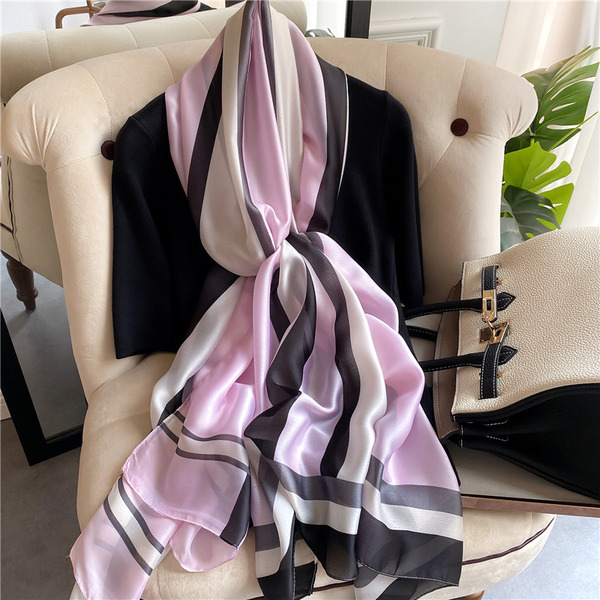 Wholesale 2021 New Silk Scarf women's shawl JDC-SF-SL089 scarf JoyasDeChina Wholesale Jewelry JoyasDeChina Joyas De China