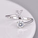 Wholesale 26 letter opening diamond ring JDC-RS-NS007 Rings 尼森 Wholesale Jewelry JoyasDeChina Joyas De China