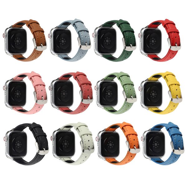 Wholesale 41mm / 45mm leather Apple Watch 7 Band JDC-WD-Baic004 Watch Band 佰程 Wholesale Jewelry JoyasDeChina Joyas De China