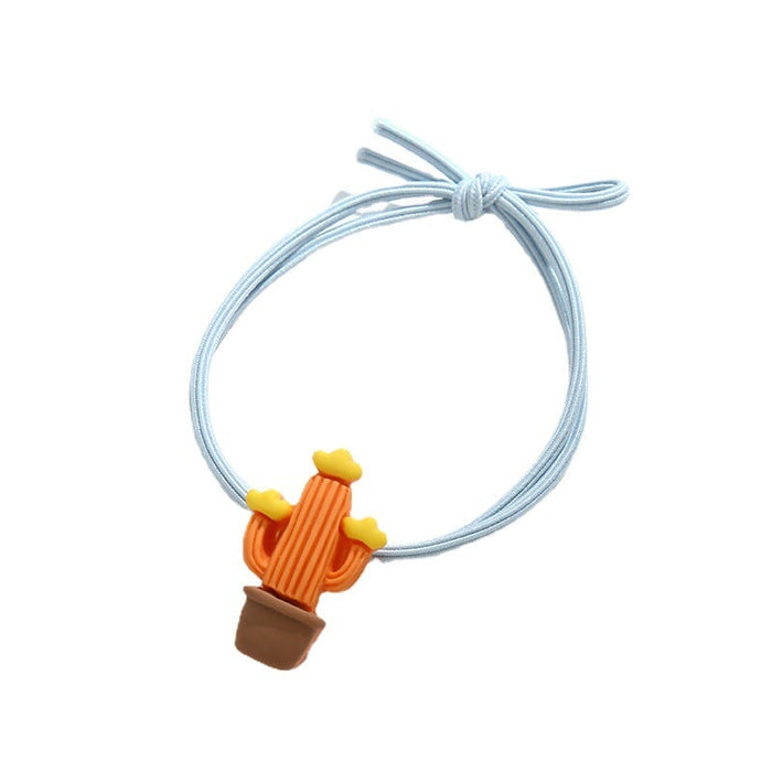 Wholesale 5PCS/PACK Poached Egg Cartoon Hair Rope JDC-HS-ZY002 Hair Scrunchies 紫芸 Wholesale Jewelry JoyasDeChina Joyas De China